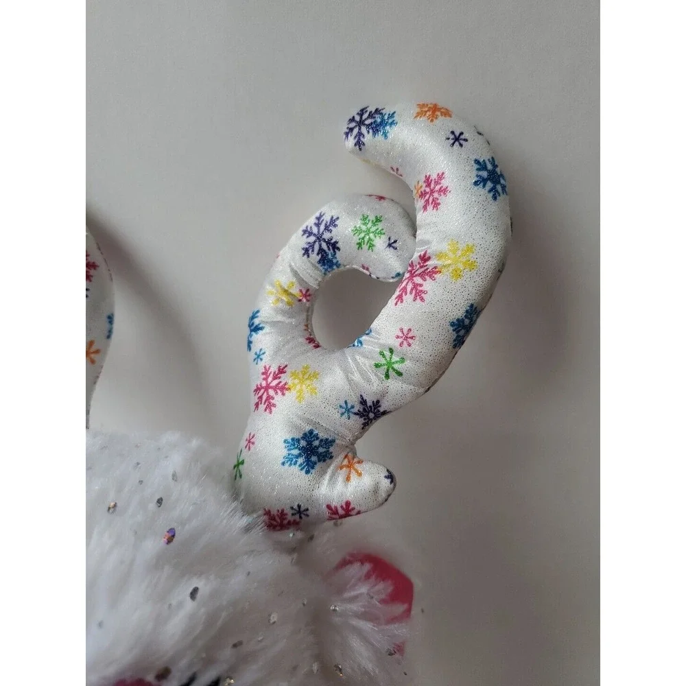 Build A Bear Snow Magic Glisten Reindeer Plush‎ Glitter Snowflake Stuffed 18
